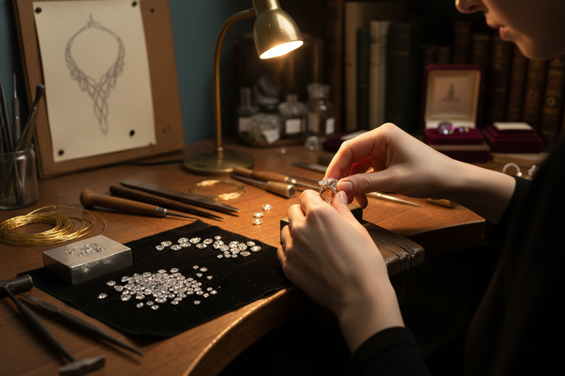 We craft jewellery that reflects your individuality — bespoke, made-to-order, shaped with your story at heart.